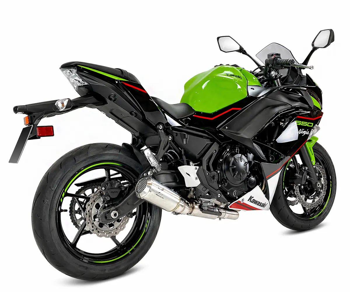 LIGNE HOMOLOGUÉE MK2 INOX Z 650 (2021-2022) / NINJA 650 (2021-2022) – Image 4