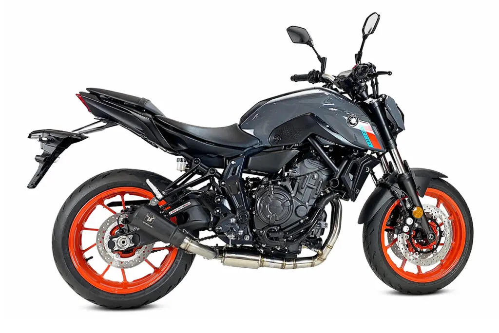 LIGNE HOMOLOGUÉE MK2 BLACK MT 07 (2021-2024)