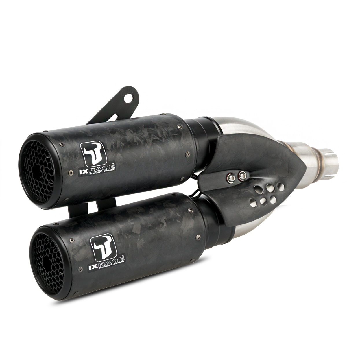 ECHAPPEMENT HOMOLOGUÉ DCX2 CARBONE FORGED GSR 750 (2011-2016) – Image 3